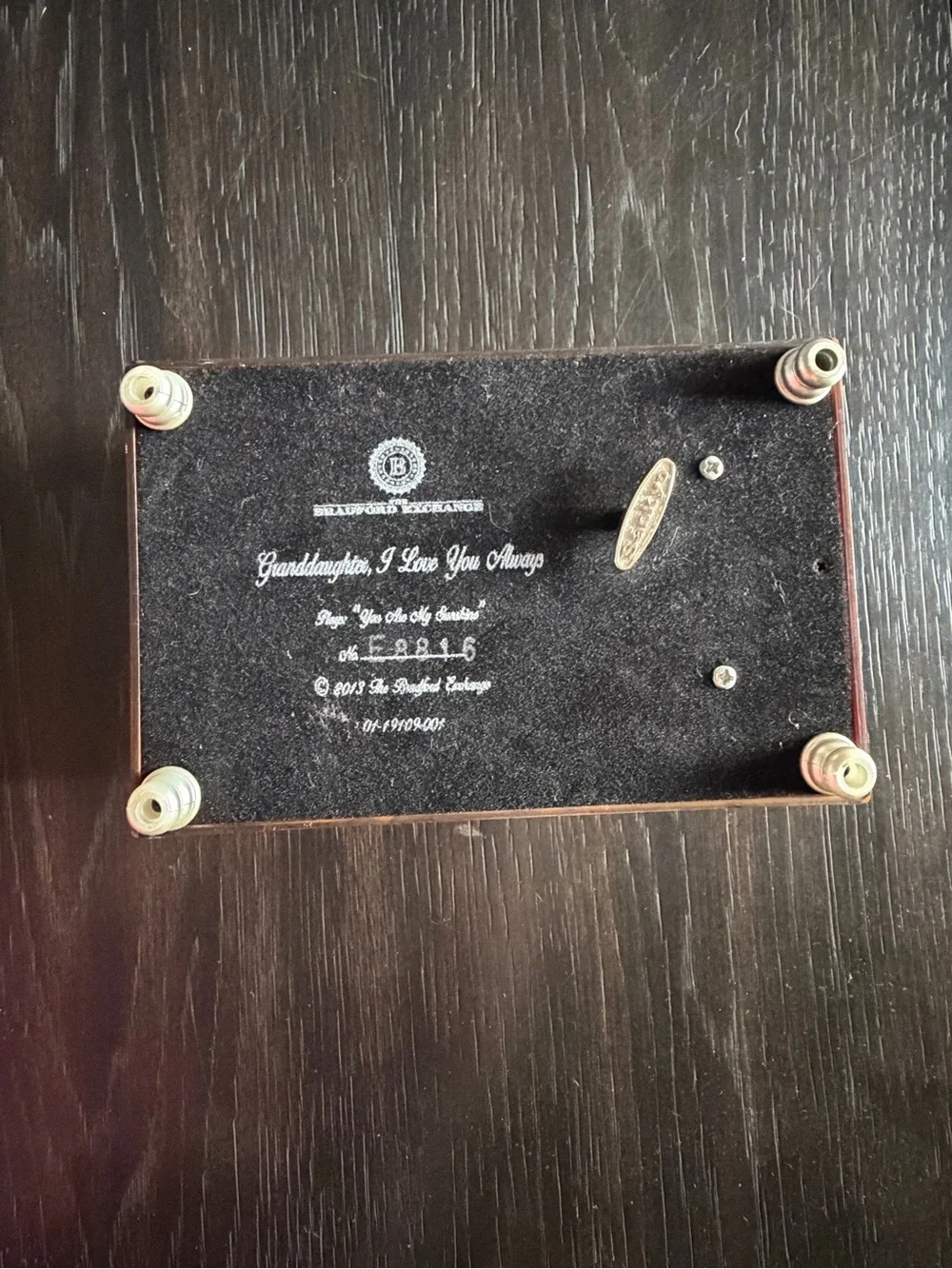 The Bradford Exchange decorative wooden